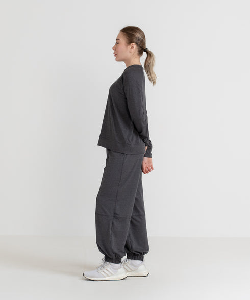 Women's B-Fit Raglan Melange Sweatshirt